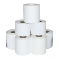 Bonrollen, Heipa, Thermopapier, 57 mm, 64 mm, 12.7 mm, Weiß