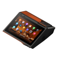 Sunmi D2 Mini, NFC, 25,7cm (10,1), KD, Android, schwarz, orange