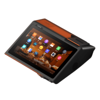 Sunmi D2 Mini, NFC, 25,7cm (10,1), KD, Android, schwarz, orange