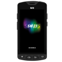 M3 Mobile SM15 X, 2D, SE4710, BT (BLE), WLAN, 4G, NFC, GPS, GMS, erw. Akku, Android