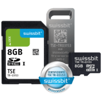 Swissbit TSE, USB-Stick, 8 GB, vereinzelt