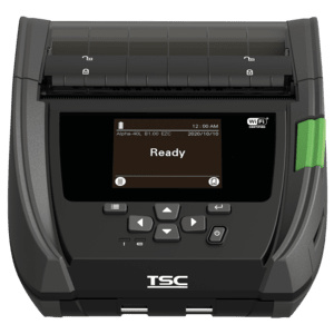 TSC Alpha-40L USB-C, BT (iOS), NFC, 8 Punkte/mm (203dpi), linerless, RTC, Display